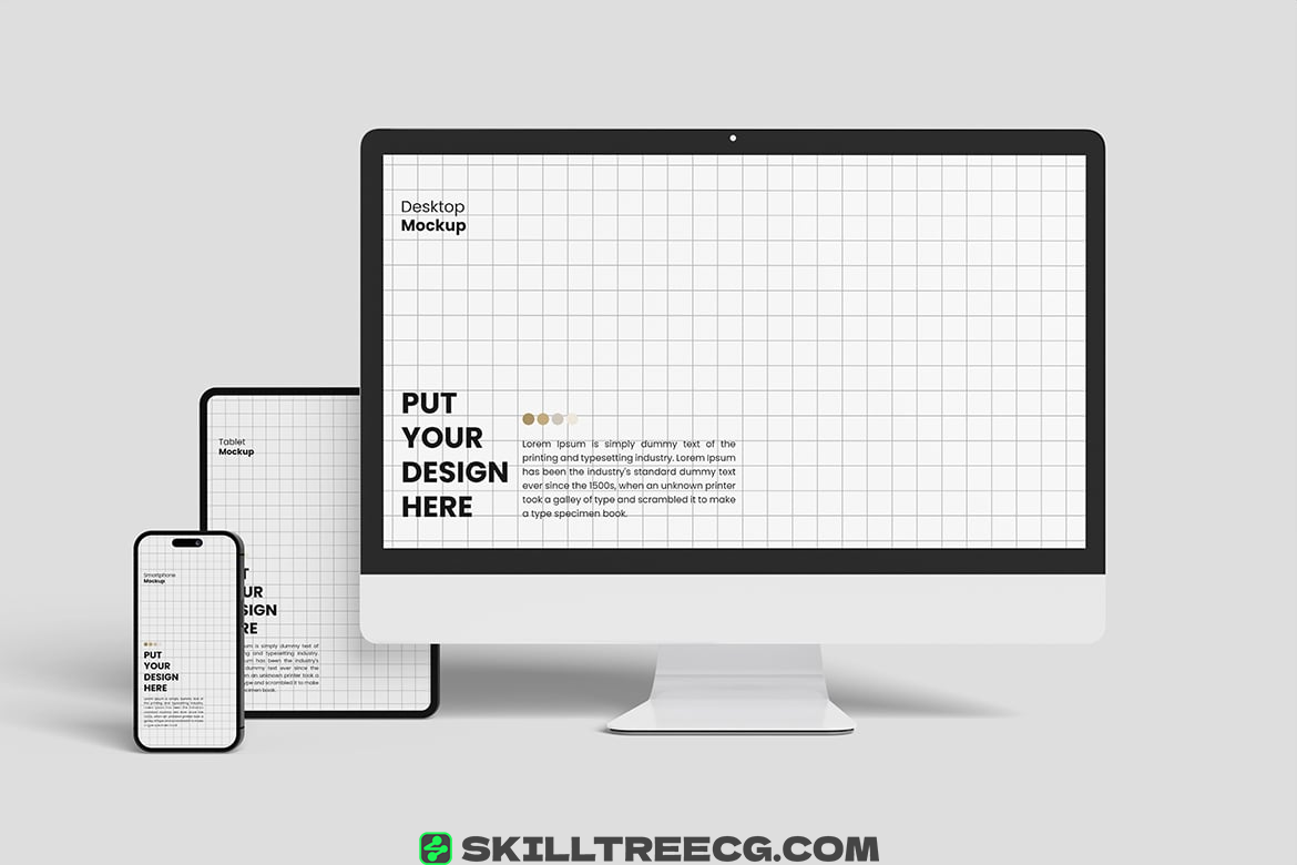 图片[4]-Multi Devices Mockup with Clean Background（180275）-技能树